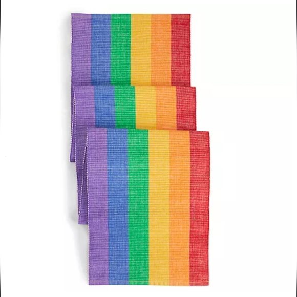 Kohl's Dining New Celebrate Together Rainbow Summer Ribbed Table